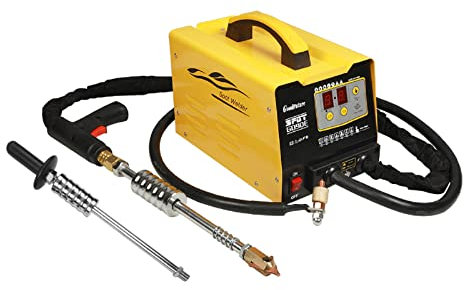 MRCARTOOL Fahrzeugverkleidung Spot Puller Dent Spotter 3500A Spot Dent Puller, 7 Modi 3KW Punktschweißmaschine, Karosserie-Bolzenschweißgerät Dent Repair Kit, Multi-Spot Bonnet Door Repair Tool