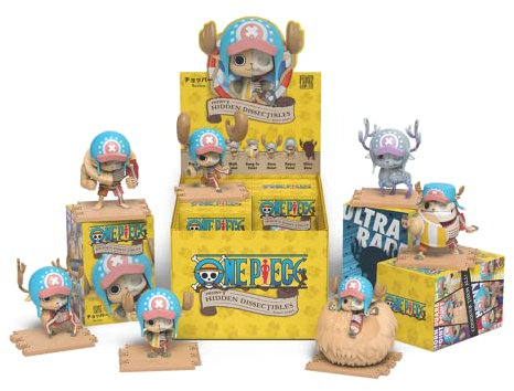 Mighty Jaxx Freeny's Hidden Dissectibles One Piece Series 3 (Chopper Edition) | Blind Box Collectible Figurines | 1 Pack - Contains Random Figure