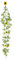 Künstliche Sonnenblumenranke Sonnenblumen Girlande Reben Hängende für Hochzeit Wand Dekoration Kunstblumen Sonnenblume Deko Landhaus Blumenkette Blumengirlande Blumenranke Sommerblumen Kunstblume