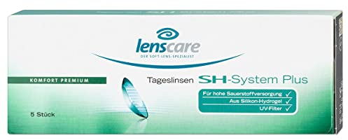 SH-System Plus Tageslinsen, 5 Stück/BC 8.6 mm/DIA 14.0 mm / -6.50 Dioptrien