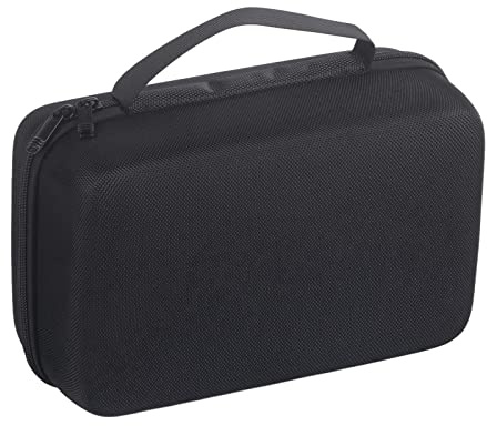 Buachois Borsa per Microfono,Scatola per Microfono,Custodia per Microfono Dinamico Vocale SM7B MV7 MV7X Microfono Podcast USB per Cavo di Ricarica,Power Bank,Disco Rigido,Telefono Cellulare,Batteria