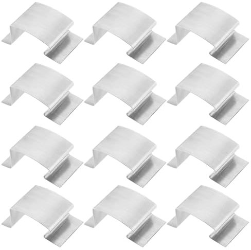 LT Easiyl 50pcs Greenhouse Glass Clips Stainless Steel Greenhouse Glazing Clips 25mmx10mmx15mm Greenhouse Glass Sprung G Clips Glazing Repairs Clips Replacement