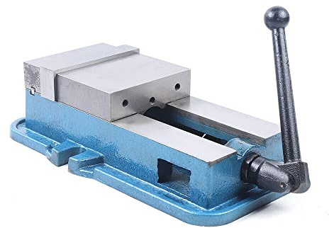 Morsa di precisione per macchine, con tavolo 160 mm, girevole a bassa trazione di precisione, morsa per tornitura ad alta precisione, fresatrice di precisione, pinza piatta, 6 pollici