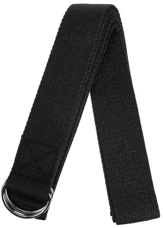 SUPVOX Ceinture Yoga Stretching Strap Coton Polyester Résistante pour Fitness Musculation et Étirements Accessoire pour Danseurs Gymnastes et Athlètes