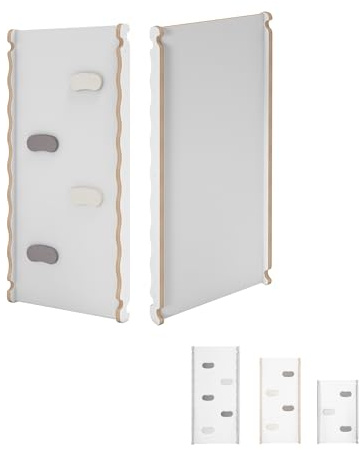 MAMOI® Rutsche Indoor, Rutschbrett für Klettergerüst, Rutsche aus Holz für Kletterdreieck und Kletterbogen, Holzrutsche, Montessori