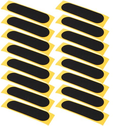 UPKOCH Nastro Antiscivolo in Schiuma Pretagliato per Fingerboard 28x100 Mm, 20 Pezzi, Adesivi Grip per Skateboard le Dita, Resistente al Movimento, per Migliorare Controllo e Precisione