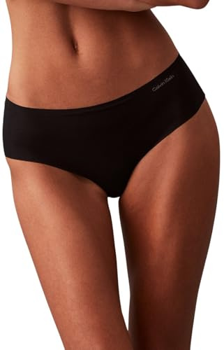 Calvin Klein Slip Hipster Donna Cotone Elasticizzato, Nero (Black), M