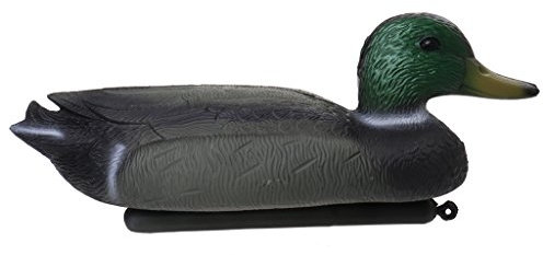 MagiDeal Leurre de Canard Flottant, Canard Mâle Quille Flottant sur l'eau Leurre/Extérieur, Leurre de Chasse Au Canard, Leurre de Chasse Au Canard Réaliste, pour Jardin, Décoration de Lac, Vert