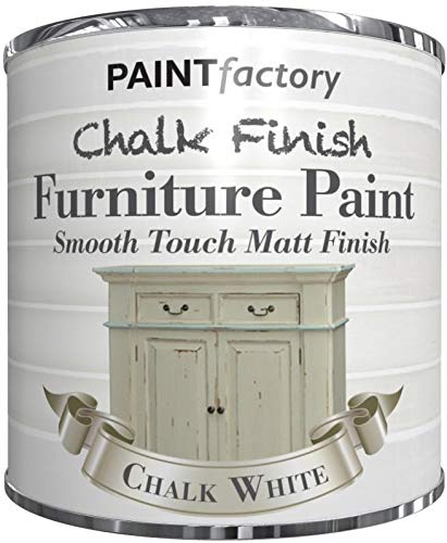 Chalk White Colur Chalk Finish Furniture Paint 250ml Matt