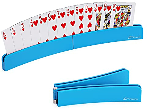 2 Stück Kartenhalter Kinder, Spielkartenständer Karten Ständer Für Behinderte, Karten Spiele Ohne Hände Kinder, Senioren