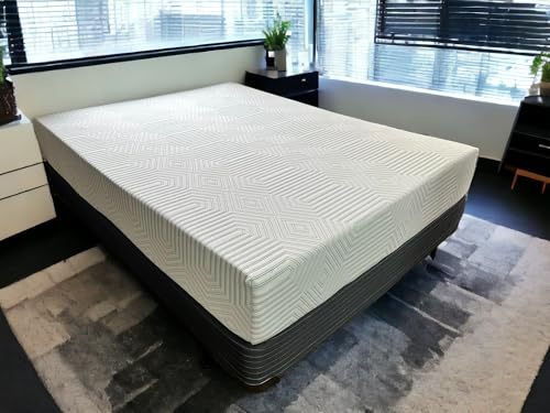 Excel Sleep Products / 10 R&R Comfort Plus Mattress with Latex Alternative Foam (66x80 - Olympic Queen)