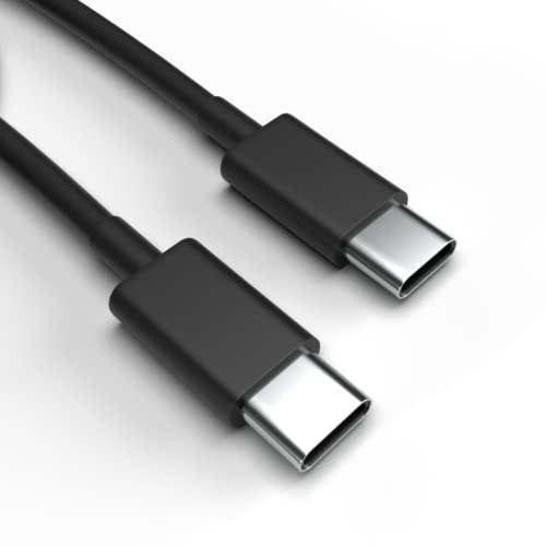 Justcom USB-C Ladekabel für Motorola Moto Edge 30 Schwarz 1 m Handy Schnellladekabel Datenkabel