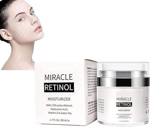 Harvey Ross Miracle Retinol, Harvey Ross Miracle Retinol Crema Viso, Harvey Ross Crema Viso Antirughe, Crema miracolosa al retinolo, Miracle Retinol Crema Idratante, Miracle Retinol Crema (1pcs)