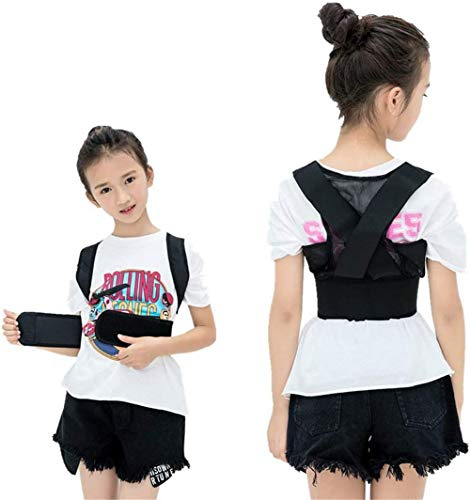 GONGMICF Correcteur De Posture Enfants Adolescents Ceinture De Maintien Dos pour Hommes Et Femmes Lavable Et Ajustable Correcteur Arrière Redresse Épaules Correction De Posture XXL
