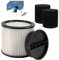 Replacement Filter For Shop Vac Filters 90304 90585 Wet Dry Shop Vac Filter - Perfect for Wet Dry vacuum cleaner Shop vac Filters 5 Gallon and above - Long