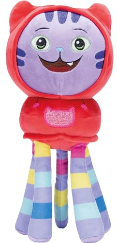 Schmidt Spiele 42789 Gabbys Dollhouse, DJ Katzenminze, 28 cm Plüschfigur, grün