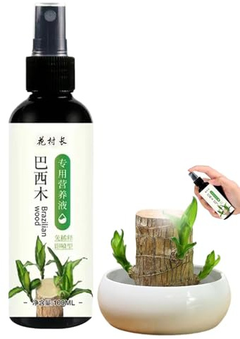 Brazilian Wood Plant Food, 100ml Lucky Brazilian Wood Houseplant Fertilizer, Lucky BambooLiquid Fertilizer, Hydroponic Plant Food For Green Radish, Bonsai