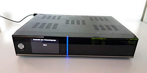 GigaBlue HD Quad PLUS 2 x DVB-S2 HDTV Linux HbbTV LAN récepteur satellite avec disque dur 1000 Go Noir