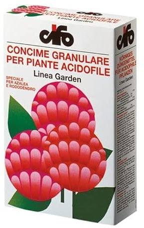 CIFO concime per piante Acidofile, 1 kg, fioriture rigogliose e durature, ideale per azalee, rododendri, camelie, ciclamini