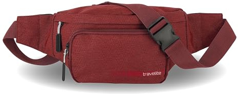 travelite Handgepäck Bauchtasche, Gepäck Serie Kick Off: Praktische Gürteltasche für Urlaub und Sport, 30 cm, 5 Liter