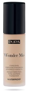 Pupa Wonder Me Liquid Waterproof Foundation (020 Light Beige Warm) - Primer for Instant Perfection and Absolute Lightness, Long Lasting, Water and Moisture Resistant - Format 30