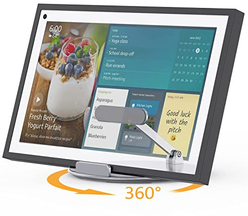 Laivli Stand Compatible with Echo Show 15/21, 360° Rotating Base