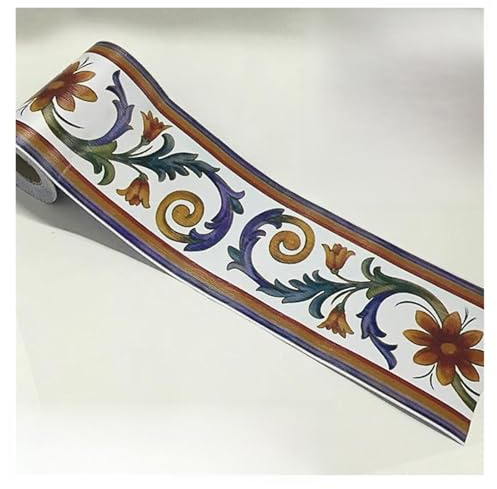 Bordi per Carta da Parati 10 m autoadesivo battiscopa adesivo da parete bordo decorativo adesivo angolo vita linea impermeabile decorazioni for la casa carta da parati Bordo Adesivo (Color : A)