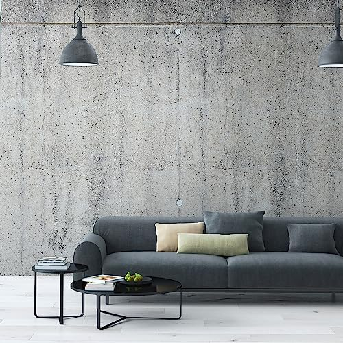 A.S. Création non-woven tapet med betonglook i grått – dekorativ panoramatapet med motiv 1,59 x 2,80 m XXL väggbild – 392551_1