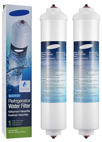 Ersetzen Sie Den Wasserfilter Des Kühlschranks, Kompatibel Mit Samsung, DA29-10105J HAFEX/EXP WSF-100 Aqua-Pure Plus, Kompatibel Mit LG, 5231JA2010B GE GXRTQR(2 pcs)