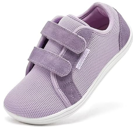HOBIBEAR Kids Calzado Descalzo Ancho para niños niñas Outdoor Trail Running Minimalist Walking Shoes