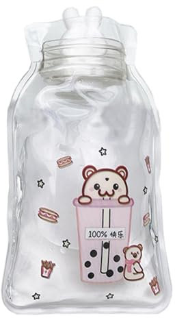 ycezw Wärmflaschen-Wasserbeutel – 160 ml Cartoon-warme Wassersäcke, Wärmkissen, Winterhandwärmer, Fußwärmer für Taille, Rücken, Nacken, Schultern
