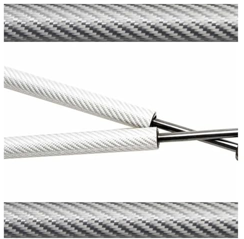 Resorte Gas Capó Amortiguador Gas Capó Delantero Soporte Elevación Puntales Capó Para Toyota Para C-HR Para CHR AX20 2024-2026(Silver carbon fiber)