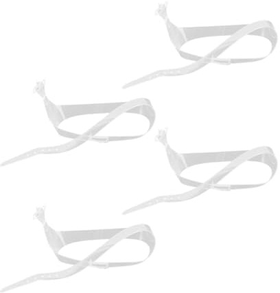 Hemobllo 2 Paia di Cinturini Trasparenti e Fissaggio Sicuro per Tacchi Alti in Tpu Lacci Antiscivolo Accessori per Scarpe per Scarpe Tacchi a Blocco per Uso DIY