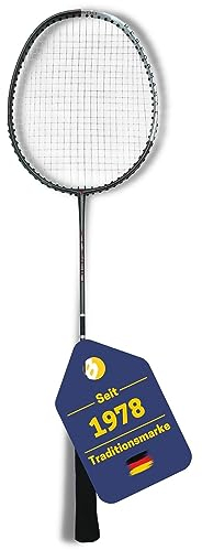 Best Sporting Badminton Schläger XT 500 I Griffband Badmintonschläger I Schaft aus Fiberglas und Rahmen aus Aluminium-Gemisch I Verstärktes T-Stück I Badminton Racket