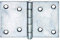 Alberts 361280 Scharnier | breit | Edelstahl | 60 x 90 mm