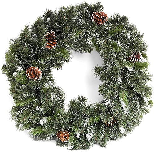 2ft Snow King Fir Wreath