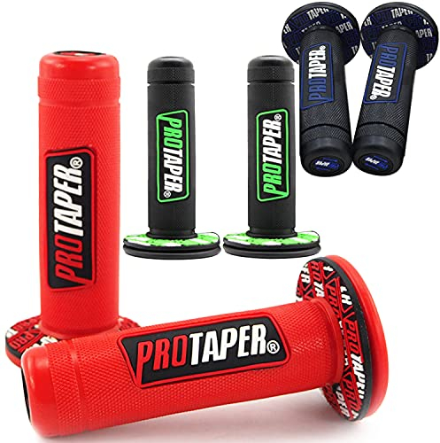 GZLCEU 6 Stück Lenkergriffe Motorrad, Gummi Moped Lenker 22mm Universal rutschfeste Modifikation Zubehör für Roller Scooter (3 Stile, 120 x 62mm)