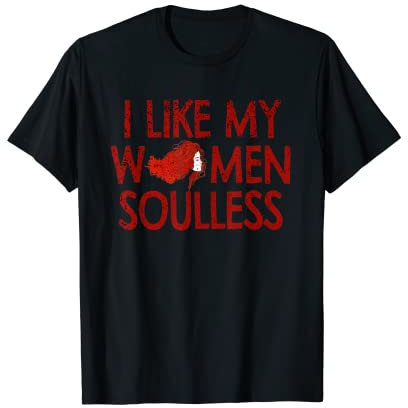 Soulless Ginger Rothaarige Erdbeerblond Flirt Lustiger Gag T-Shirt