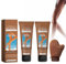 Crema Autobronceadora Loción Autobronceador Crema Natural Autobronceadora sin sol con un Guante Autobronceador, para Cara Cuerpo Piernas y Brazos, 2 Piezas (Bronze)