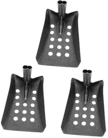 TOYANDONA 3 Piezas Pala de Drenaje de Metal Reutilizable para Limpieza de Barro Pala Sifonadora Mangnesio Herramienta para Alcantarillado y Sumideros
