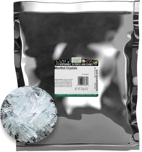 Frontier Bulk Menthol Crystals, 16 Ounce