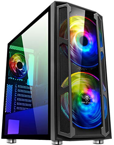 Spirit Of Gamer Cassa ATX-mATX 8920RA/GHOST 5