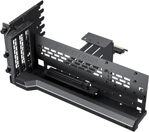 Phanteks Premium Vertikales GPU-Bracket PCIe 4.0 x 16 Riser-Kabel, DRGB - 220 mm, schwarz