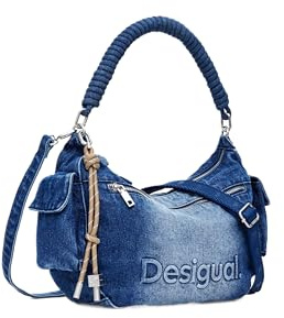 BAG_HALF LOGO, 5053 DENIM MEDIUM WASH, U