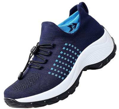 Zapatos ortopédicos para mujer, con soporte para arco, zapatillas de correr, ligeras, cómodas, transpirables, para aliviar el dolor de fascitis plantar