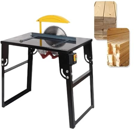 Mini sega da tavolo, Sega circolare pieghevole da tavolo for falegnameria da 14 Sega circolare elettrica portatile for falegnameria