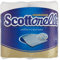 scottonelle – Toilettenpapier, weich und gesteppt – 1 Packungen mit 4 Rollen