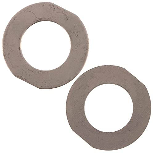 MZA SET = 2x Edelstahl Anlaufscheibe 1,0mm für Kolben