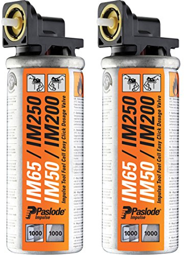 Paslode Impulse Mini Gas Fuel Cell Pack of 2 for IM65, IM65A, IM50, IM200 Nail Guns & IM200 Staple Guns
