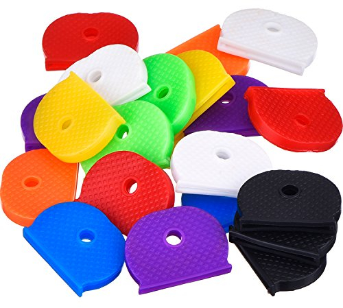 24 pièces caches de clés flexibles pour reconnaître facilement vos clés